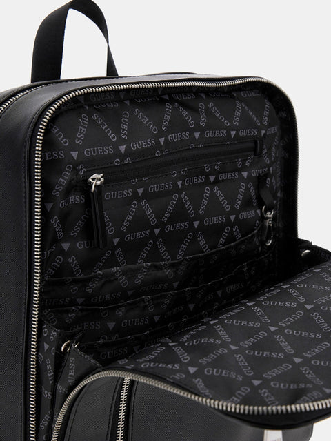 GUESS - Sac à dos Torino saffiano - Noir sportium store