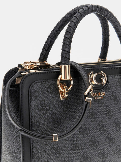 GUESS - Sac à main Orlina - logo 4G - Noir sportium store