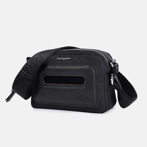 HEDGREN - Petit Sac Croisé-  RISTRETTO - Noir - sportium store