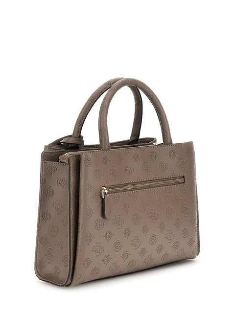 GUESS - Sac à Main - Gerty logo 4G pivoine - Dark taupe sportium store