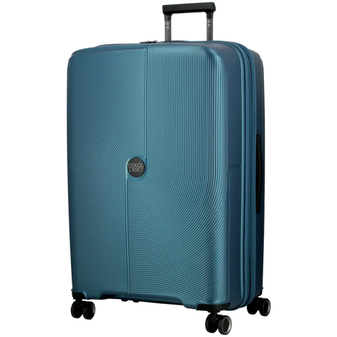 JUMP - Valise Jumbo - 4 Roues Extensible - OSKOL T1 - 75cm - Bleu - sportium store