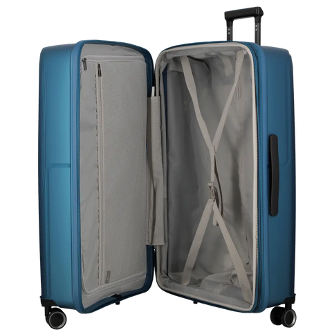 JUMP - Valise Jumbo - 4 Roues Extensible - OSKOL T1 - 75cm - Bleu - sportium store