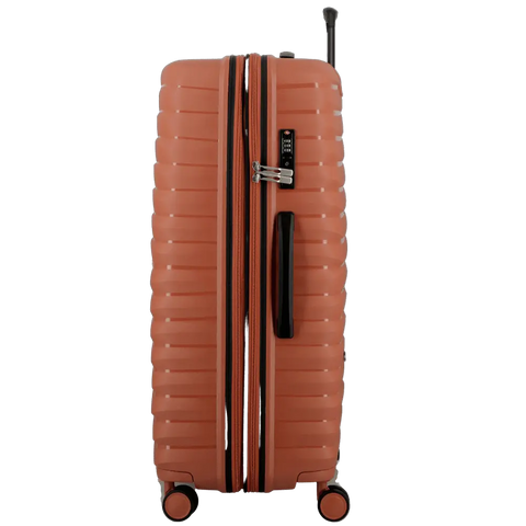 JUMP -Valise Jumbo - XWAVE - Extensible - 4 roues -76cm - Brique sportium