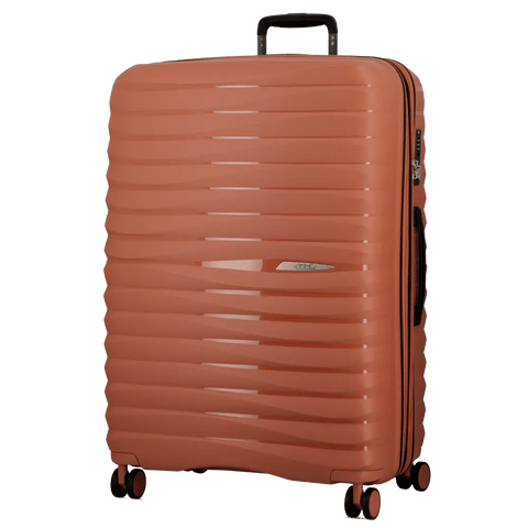 JUMP -Valise Jumbo - XWAVE - Extensible - 4 roues -76cm - Brique sportium V10