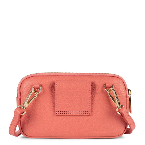 LANCASTER - Double Pochette - DUNE - Rose blush - sportium store