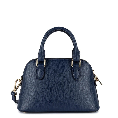 LANCASTER - Petit Sac Demi Lune - SIERRA JIA - Bleu foncé sportium store