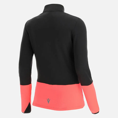 MACRON -  Sweat-Shirt - ERICA - Running - Noir Orange - sportium store