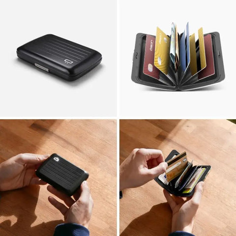 OGON DESIGN - Porte Cartes - Smart Case V2 - Noir - sportium store